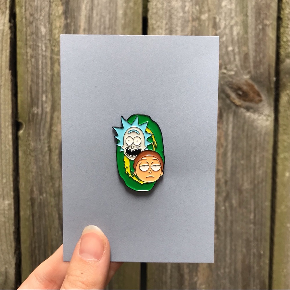 Rick and Morty Portal Pin